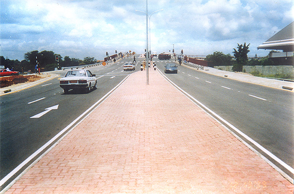 Francistown-Matsiloje Road. Botswana